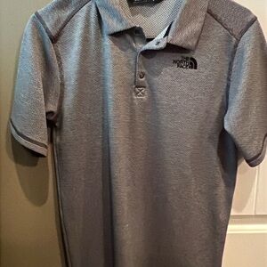 The North Face Men's Polo Shirt in Light Gray